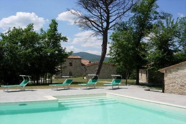 Casa a Monterchi con barbecue e piscina