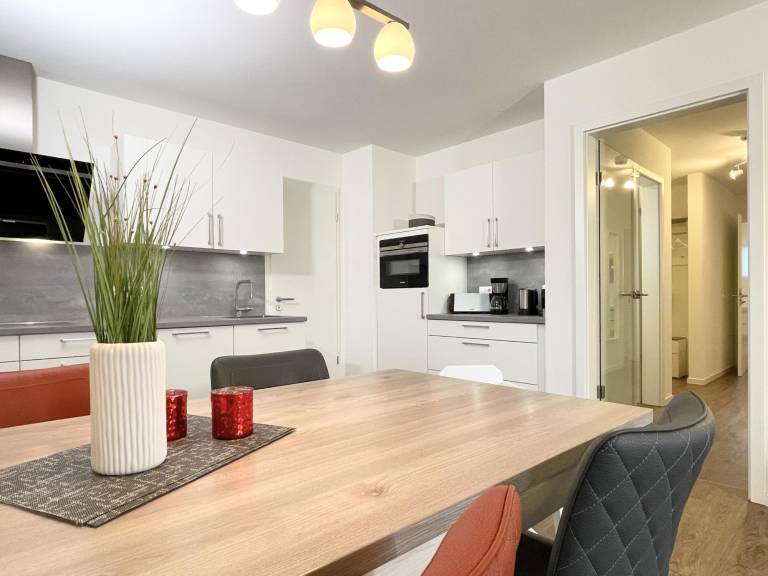 Fully equipped rental apartment with terrace & sauna | Next to the beach | Pet-friendly in Scharbeutz