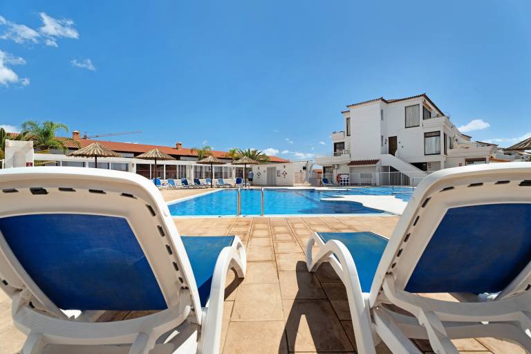 Vacation Apartment 'Blue Dream Pebble Beach' with Sea View, Shared Pool and Wi-Fi in Santa Cruz de Tenerife