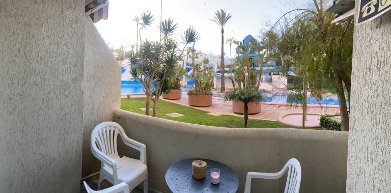 Family-friendly holiday apartment with garden, pool & terrace | Pool view | Beach nearby | Dogs allowed — photo 3