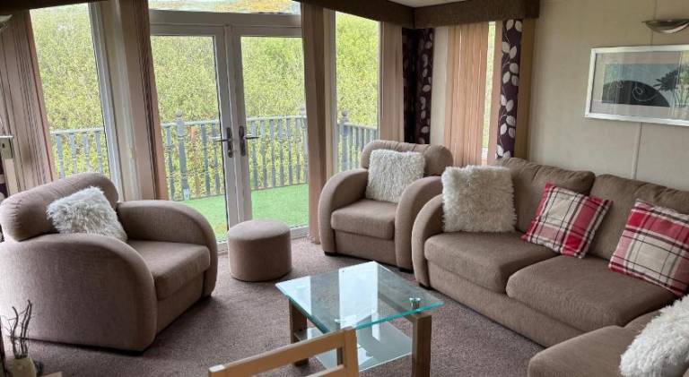 The Beach Hideaway Pet Friendly 2 Bedroom Static Caravan Clarach Bay in Aberystwyth