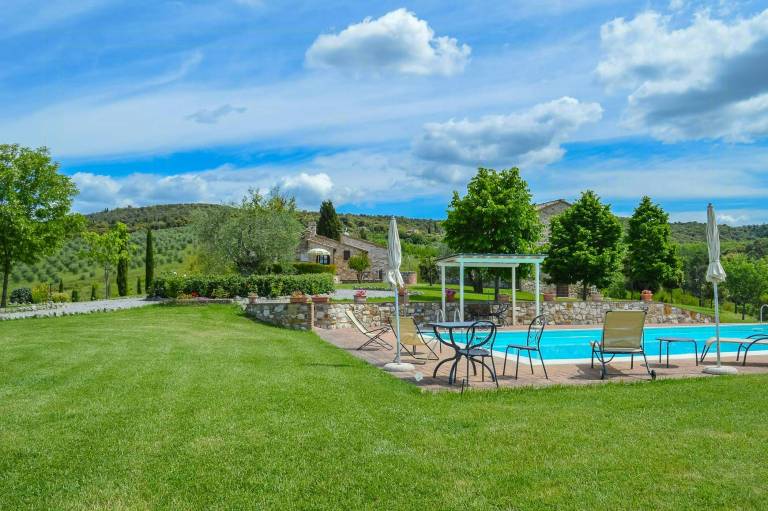 Ferienwohnung in Asciano, Toskana f&uuml;r max. 4 Personen