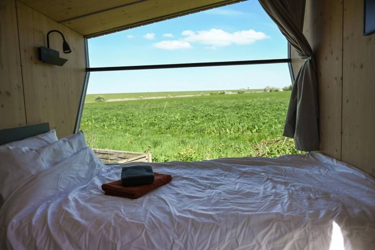 Übernachte im Green Tiny Sleep Space in Cuxhaven