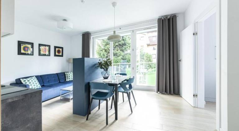 Rental apartment with patio in Sopot