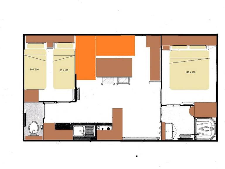 Mobile home with pool — photo 4