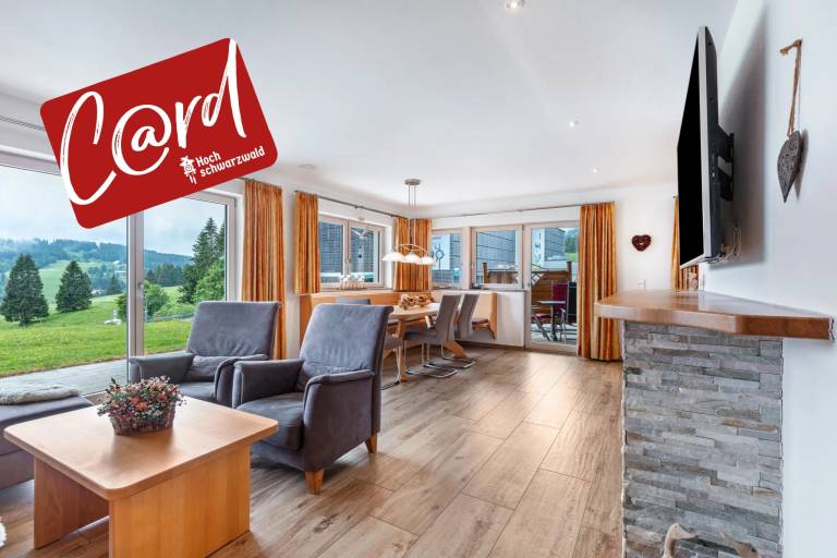 Fully equipped holiday apartment with terrace, yard & sauna | Garden view | Ski nearby | Dogs allowed in Feldberg