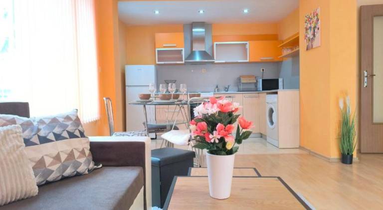 Pleasant rental apartment with patio | Pets are welcome in Burgas