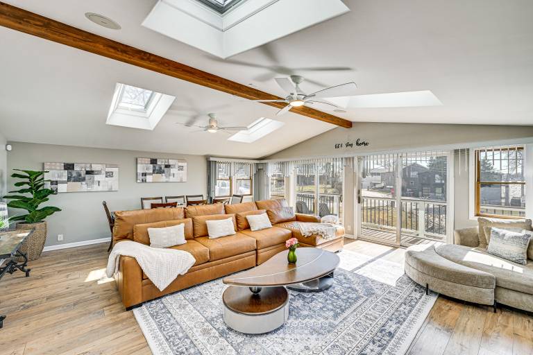 Steps to Cedar Lake! Group Getaway w/ Game Room in Indiana