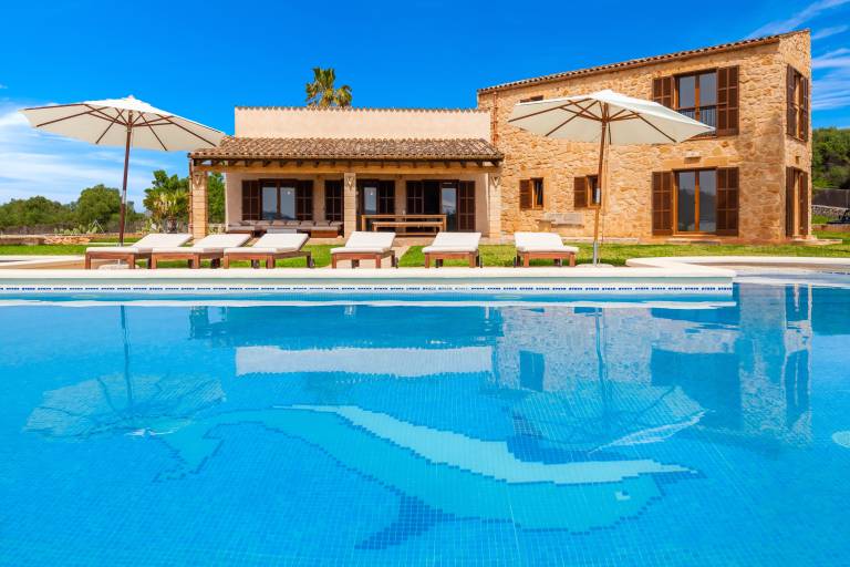 Finca with private pool, fast internet & patio | Garden view — photo 2