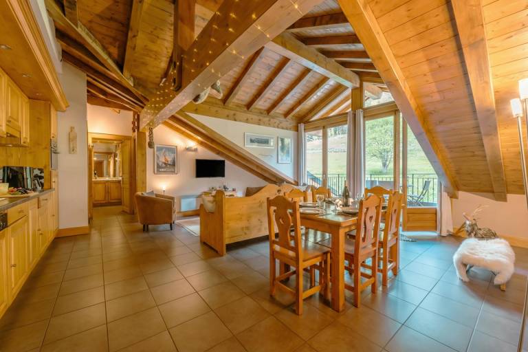 Ferienwohnung in Vallorcine f&uuml;r max. 5 Personen