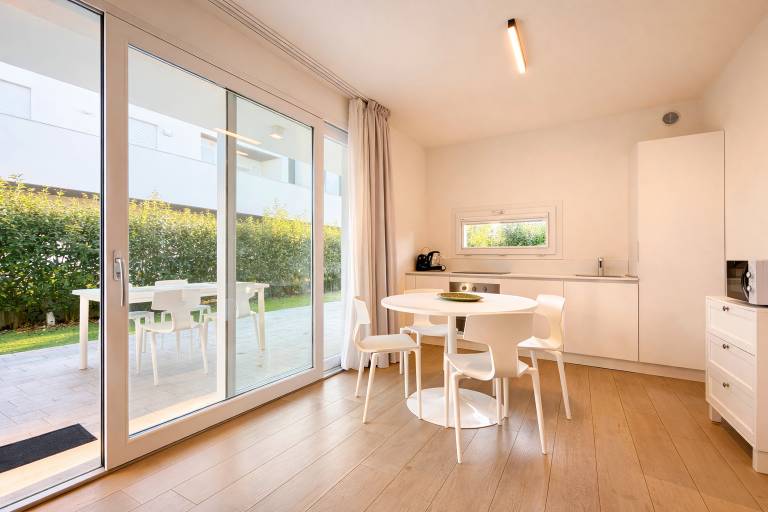 Rental apartment with yard in Jesolo