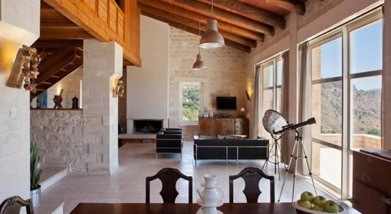 Stone Built Private villa Limeri with pool, BBQ & Shaded Patio in Rethymno