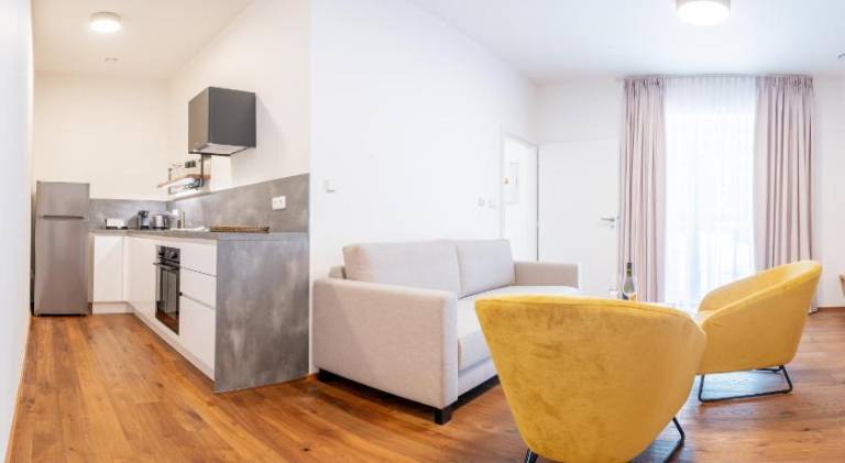 Apartament z hotelowymi udogodnieniami Vrchlabí