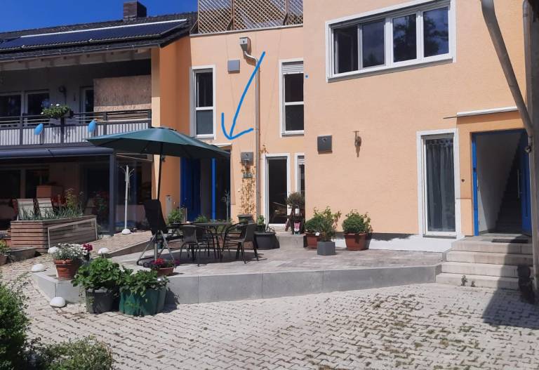 45 m² Privatzimmer