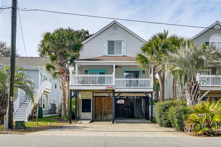 Walk to Ocean: Surfside Beach Gem w/ Private Pool in Garden City, SC