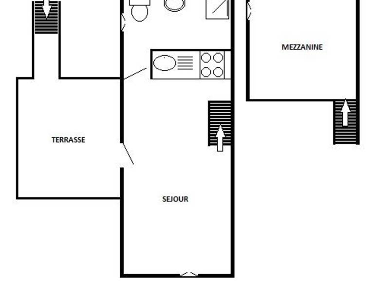 Beachfront 1BR Loft with Terrace, Parking, and Close to Shops in Port Leucate — photo 5
