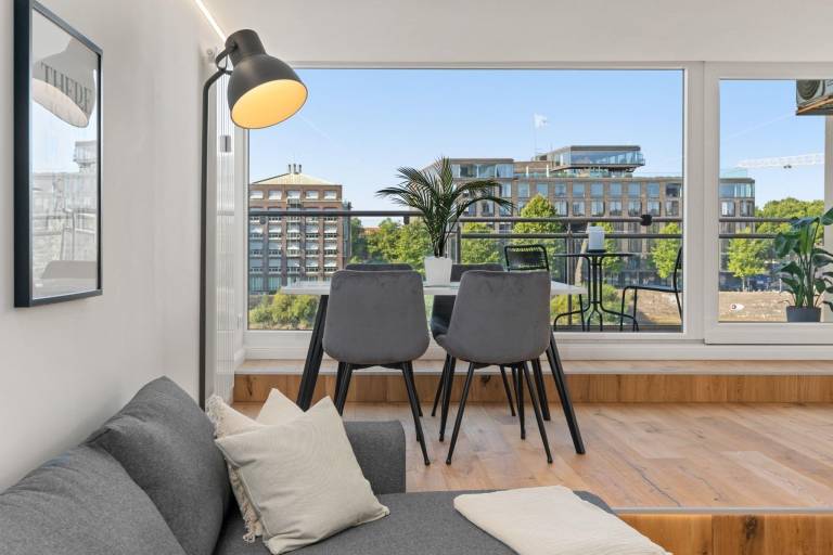 Exklusive Wohnung mit Weserblick und Tiefgarage