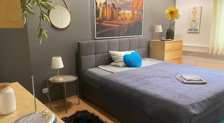 Rental apartment with 2 rooms for 6 persons in Leipzig