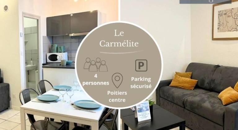 Rental apartment with 1 room for 4 persons in Poitiers
