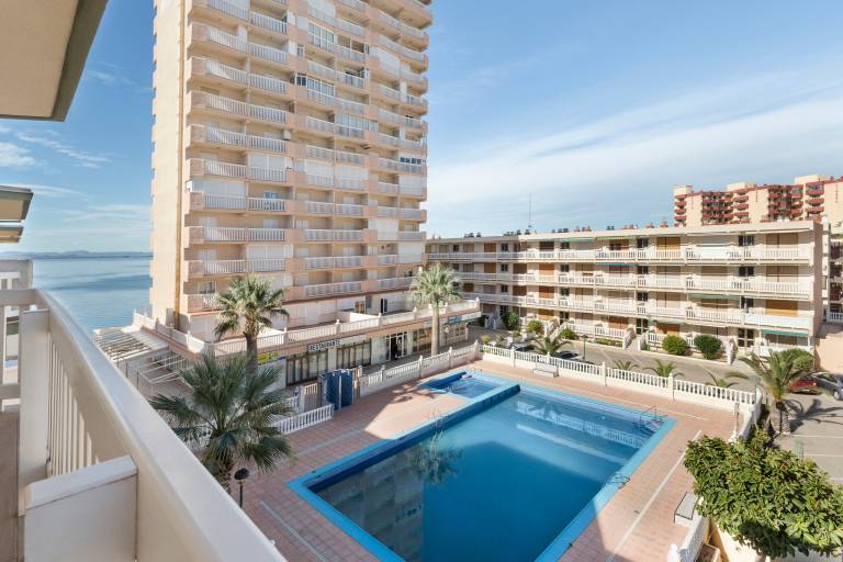 Rental apartment with pool, garden & patio | Sea view in Murcia