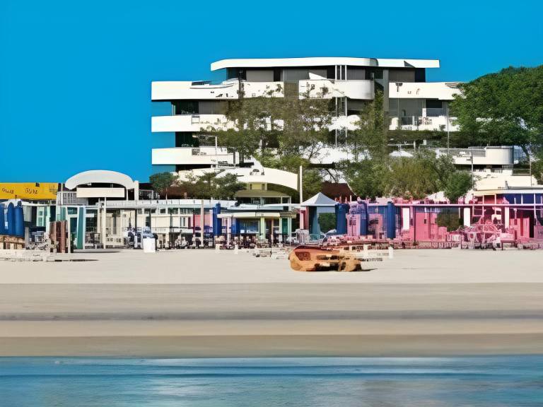 Rental apartment with patio in Riccione