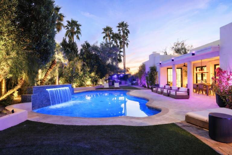 Windrose Modern Scottsdale Luxury Estate Pool, Spa — photo 5