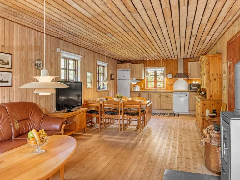 Ferienhaus mit Hund in Vesterø Havn für max. 4 Personen