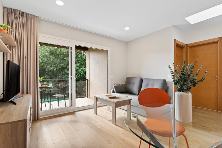 Holiday apartment with patio | Mountain view — photo 5