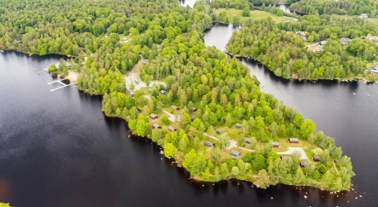 Langasjonas Camping & Stugby in Karlshamn