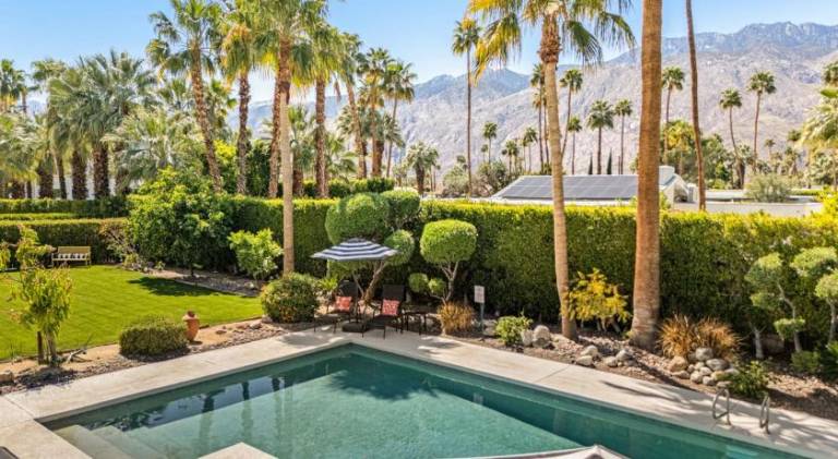 Vacation home with patio, yard & grill in Palm Springs, CA