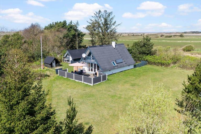 Ferienhaus mit Hund inLodbjerg Hede, Houvig Strand  f&uuml;r max. 6 Personen