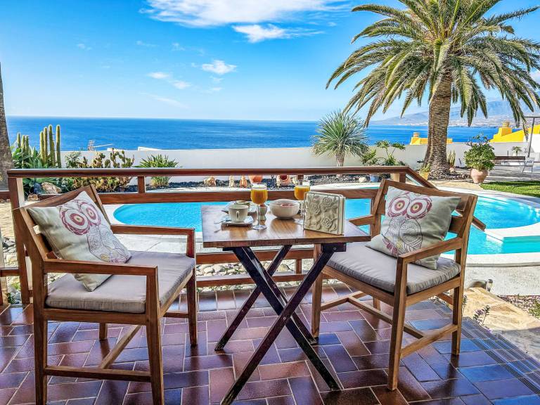 Ferienwohnung mit Pool in Radazul, Teneriffa für max. 3 Personen