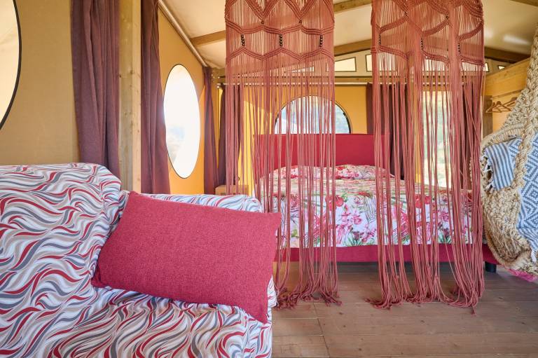 Glamping 'Tenda Glamping Vicino Al Mare' with Terrace, Garden and Wi-Fi — photo 5