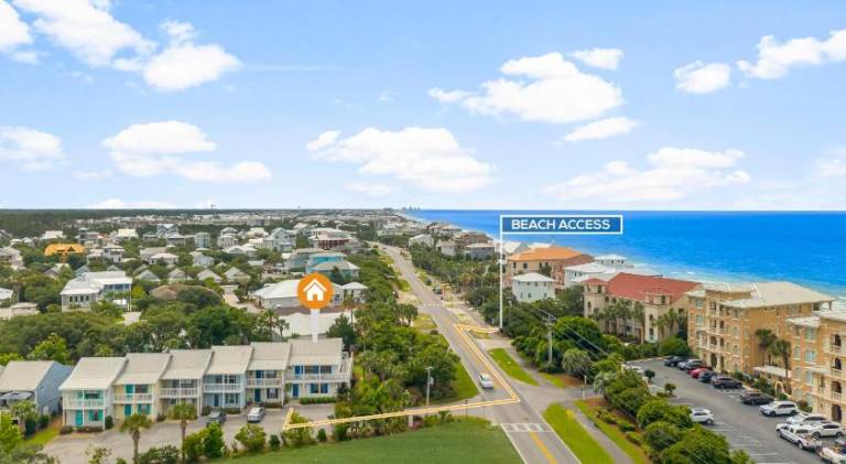 Casa de Tortugas - a spacious townhome with 30a private beach access in Rosemary Beach, FL