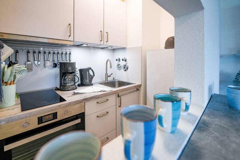 SF01 Moderne Ferienwohnung in Cuxhaven-Sahlenburg – seitlicher Meerblick & Sauna — photo 3