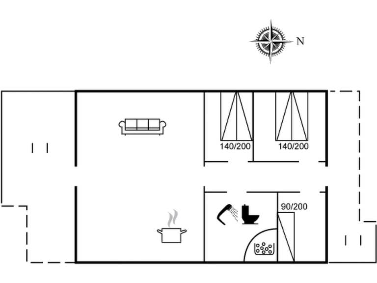 Ferienhaus  Vejers Strand
