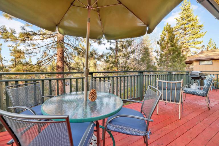 Cabin with hot tub & grill | Mountain view — photo 3