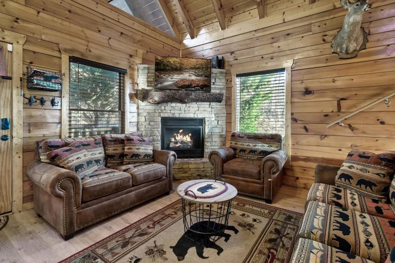 Children-friendly nice cabin with hot tub & barbecue | Mountain view — photo 4