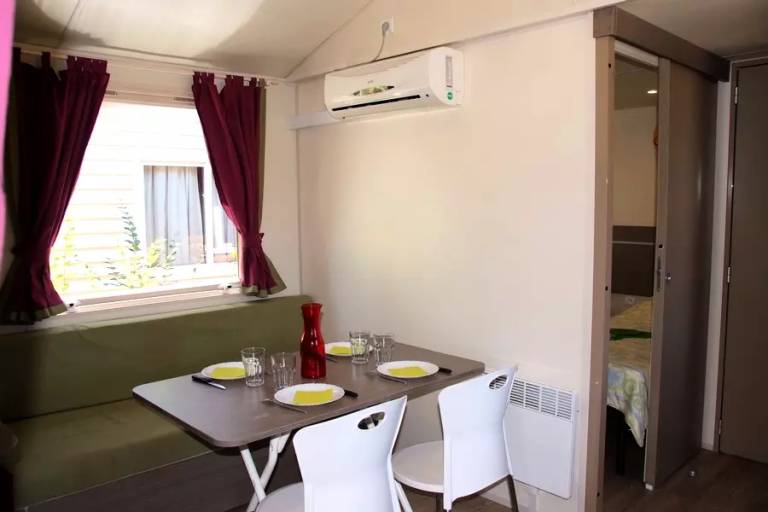 Campsite Tikayan Les Palmiers - Mobil home Georgia Eco 3 rooms 4 people Air-conditioned — photo 2
