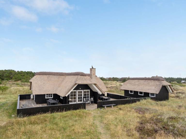 Ferienhaus mit Hund in Blåvand Strand fuer max. 5 Personen