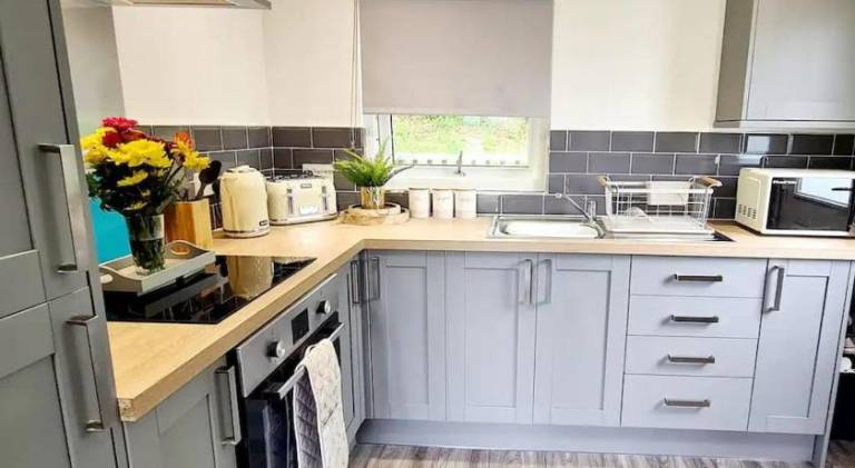 Rental apartment with pool in Caernarfon