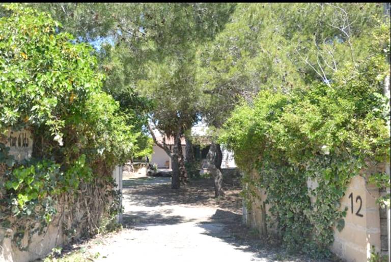 Children-friendly beautiful villa with garden, patio & barbecue | Panoramic view | Pet-friendly in Alezio