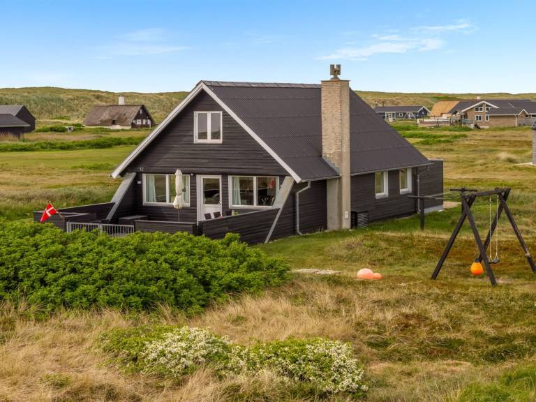 Ferienhaus mit Hund in Vrist Strand f&uuml;r max. 8 Personen