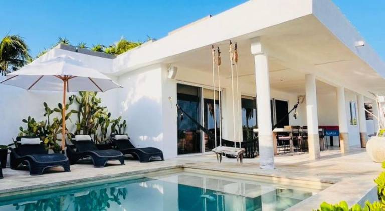 Vacation home with pool in Hunucmá