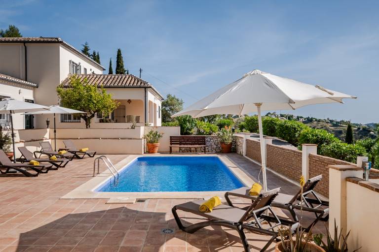 Ferienhaus in Cómpeta f&uuml;r max. 10 Personen, 