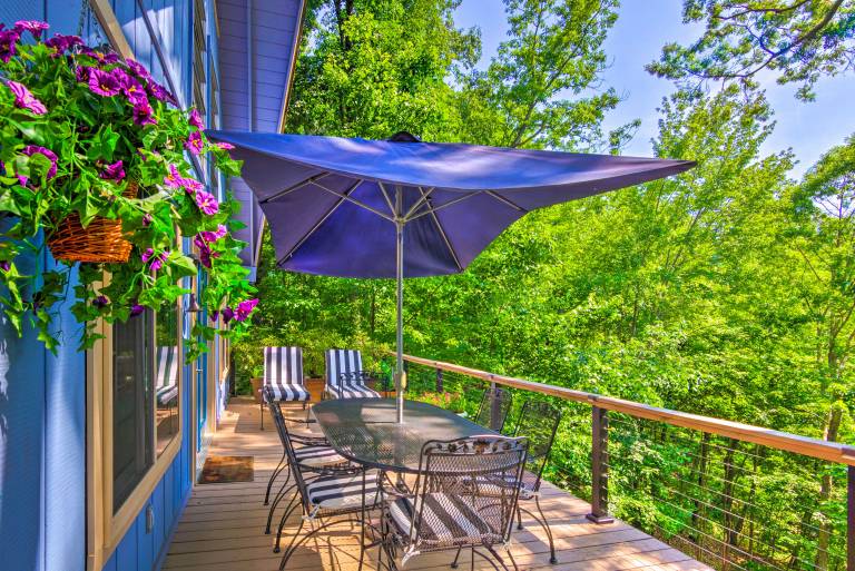 Mtn-View Gem in Lake Lure w/ Game Room & Fire Pit — photo 3