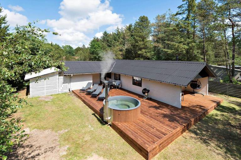 Ferienhaus mit Hund in Ho für max. 6 Personen