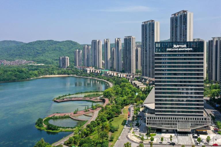 The Meixi Lake, Changsha Marriott Executive Apartments in Changsha