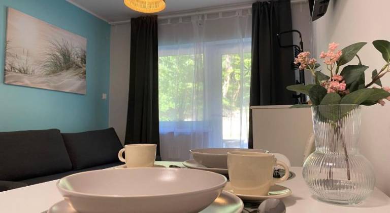 Holiday apartment with 1 room for 9 persons in Ustka