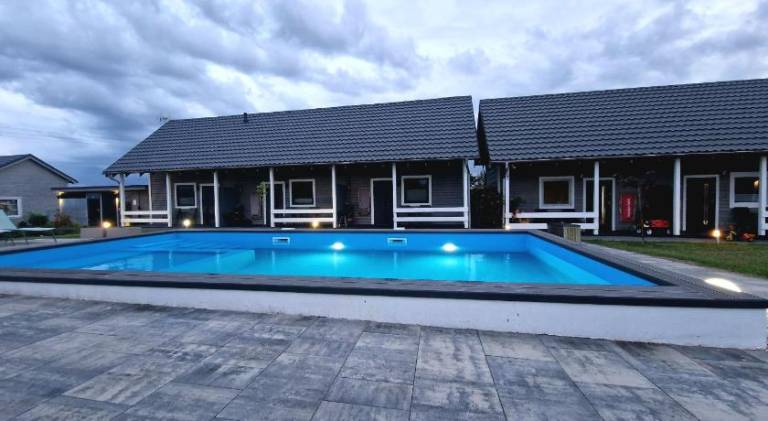 Vacation home with sauna, pool & yard | Pets are welcome in Rewal